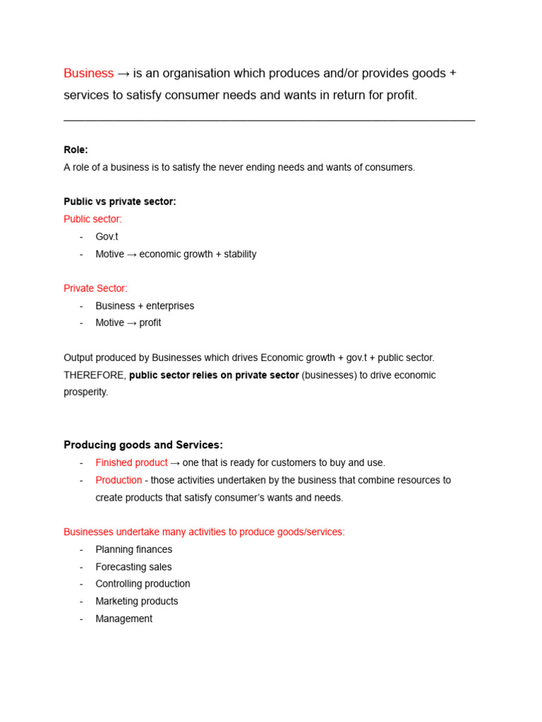 Understanding Business Functions and Types | PDF | Employment | Goods