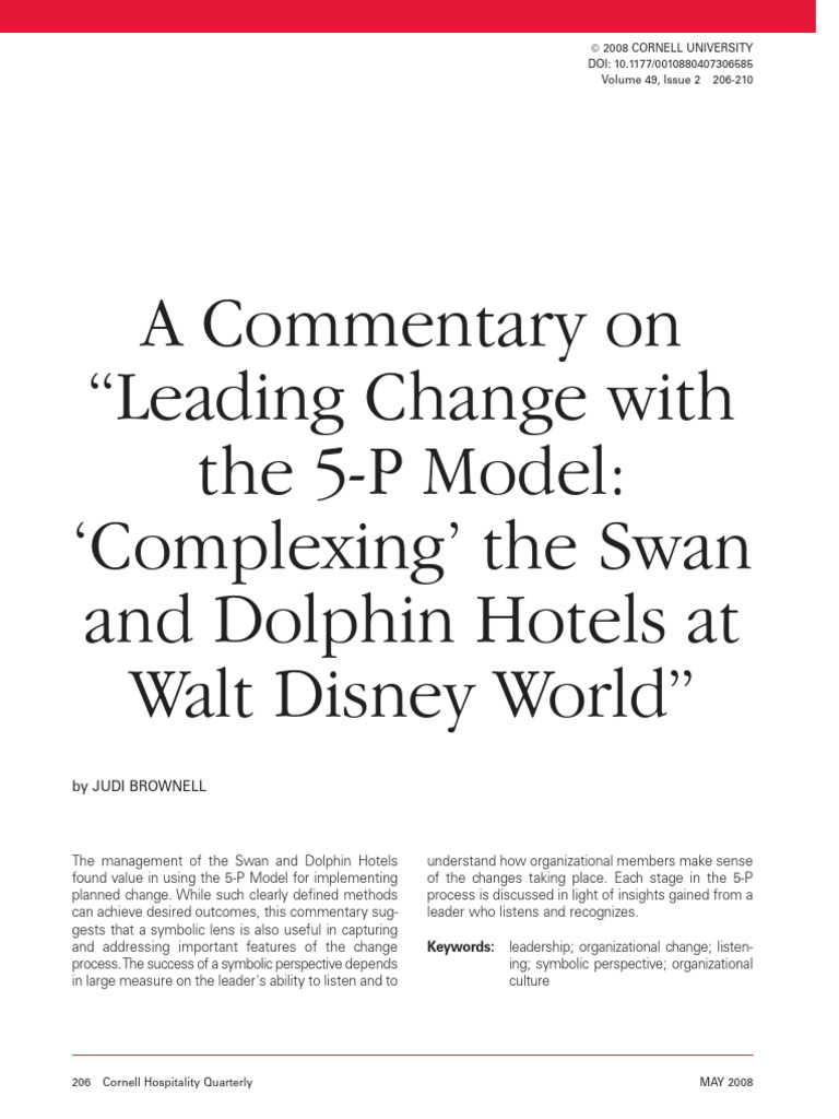 Leading Change with the 5-P Model | PDF | Leadership | Servant Leadership