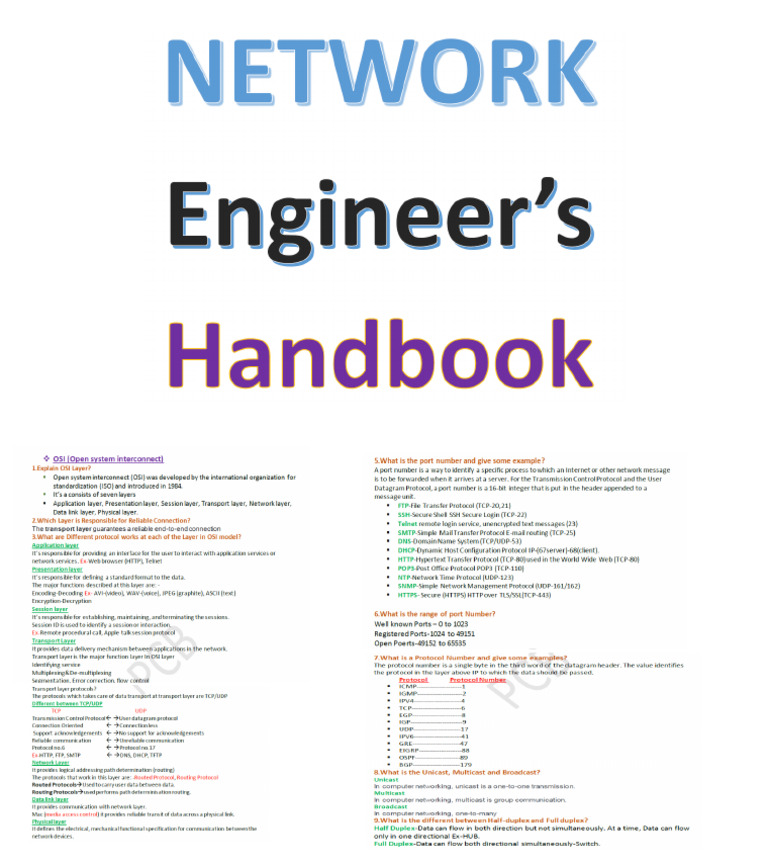 For Network Engr Reference Pdf