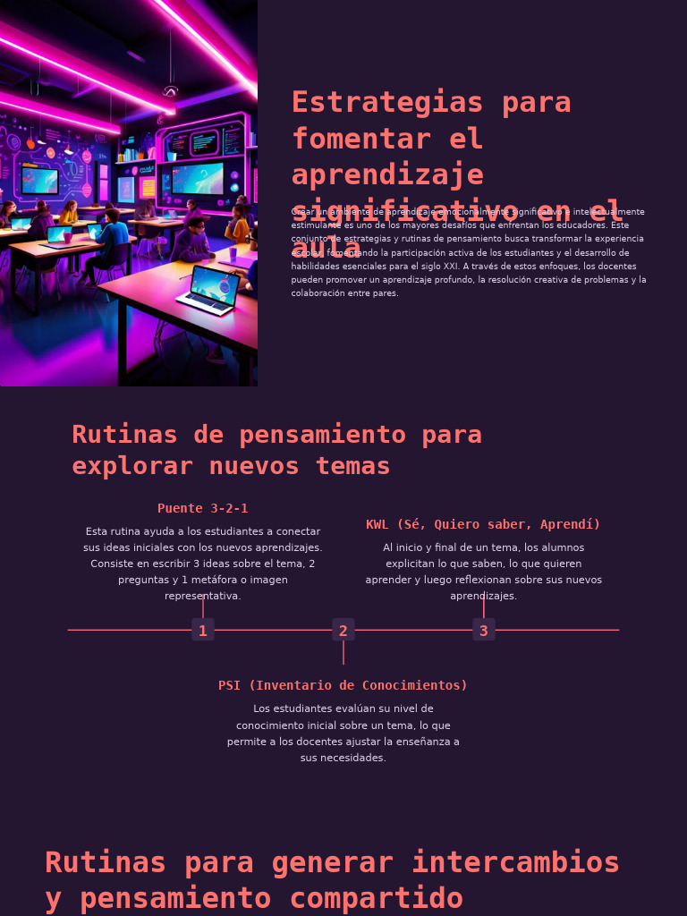 Estrategias para Fomentar El Aprendizaje en El Aula | PDF | Enseñando ...