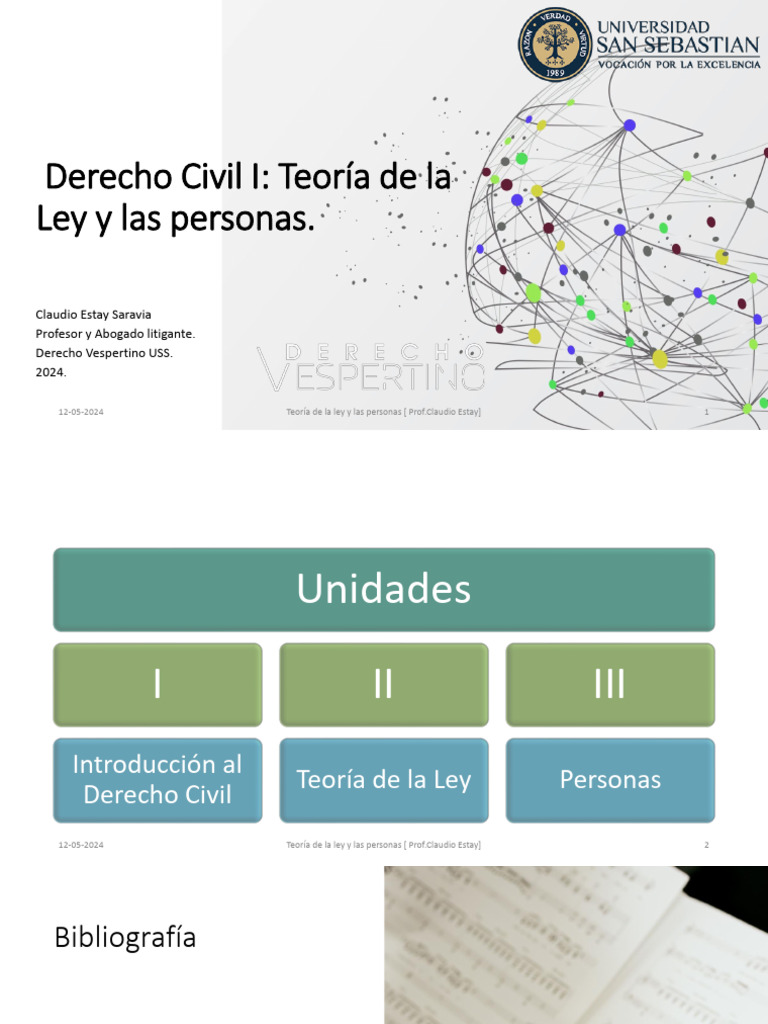 Teoría de la Ley y Personas en Derecho Civil | PDF | Derecho Civil ...