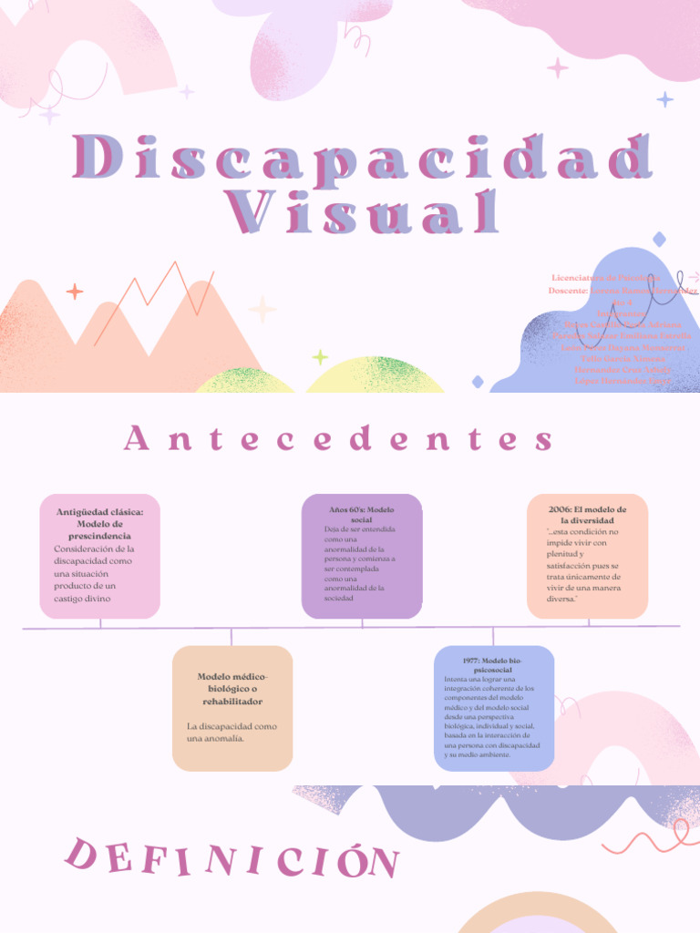 Discapacidad Visual: Tipos y Tratamientos | PDF | Invalidez | Ojo humano