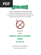 Proses Pembuatan Taplak Meja Dengan Teknik Tusuk Silang