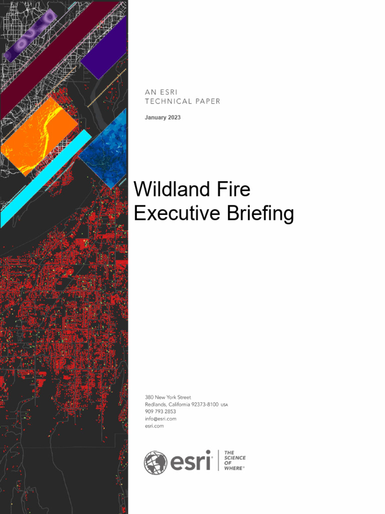 Wildland Fire ESRI | PDF | Esri | Geographic Information System