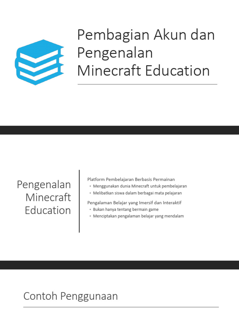 Pelatihan Minecraft Education 2025 | PDF