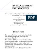 3 - Liquidity Management in Banking Crises