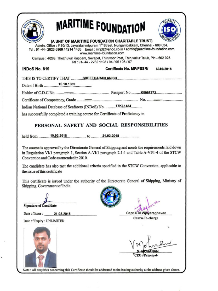 STCW 4 | PDF