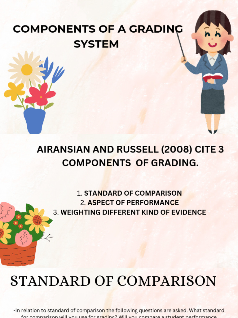 Grading System Components Explained | PDF