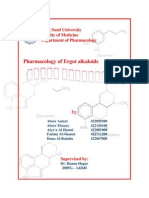 Pharmacology of Ergot Alkaloids