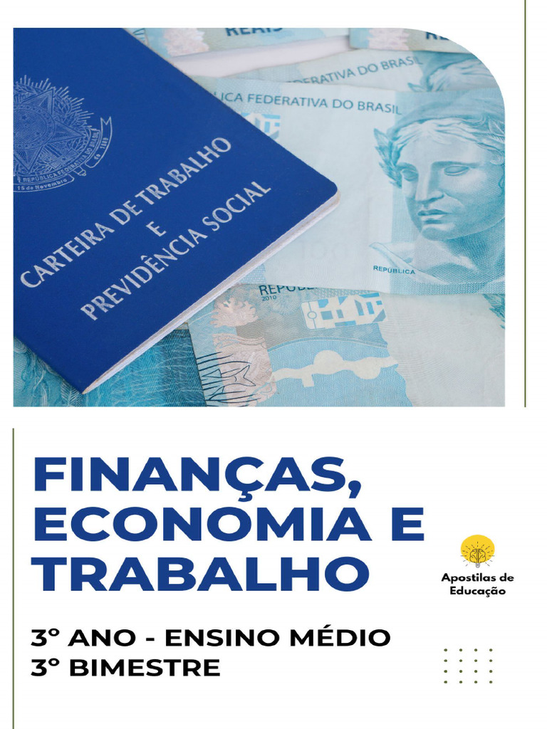 Apostila: Economia e Trabalho 3º Ano | PDF | Economia | Oferta e procura