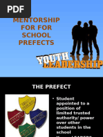 Duties and Qualities of School Prefects | PDF | Teachers | Leadership