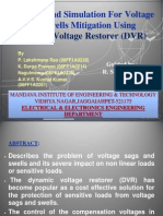 Dynamic Voltage Restorer (DVR)