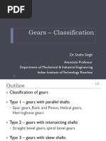 Gear Types and Module Standards Chart | PDF | Gear | Machines