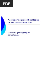 59686472 Dez Dificuldades de Um Novo Convertido