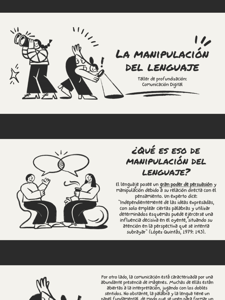 La Manipulación Del Lenguaje | PDF | Inteligencia artificial ...
