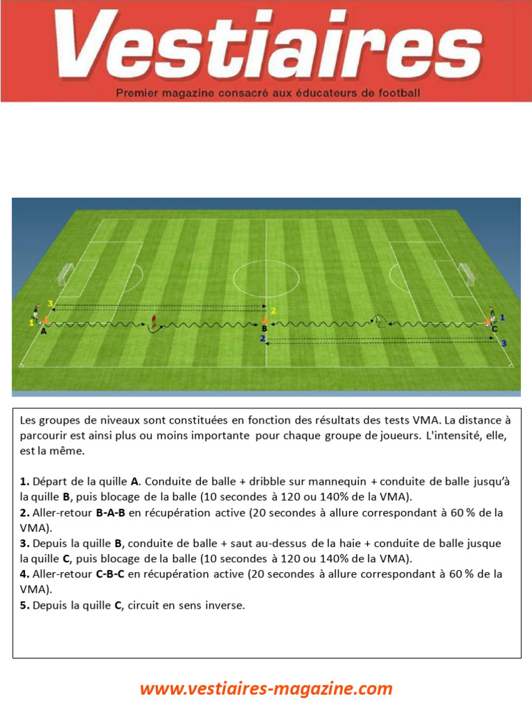 Exercice Intermittent 10/20 Football | PDF