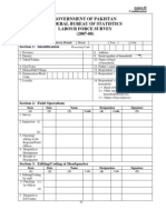 Labor Force Survey 2007-08