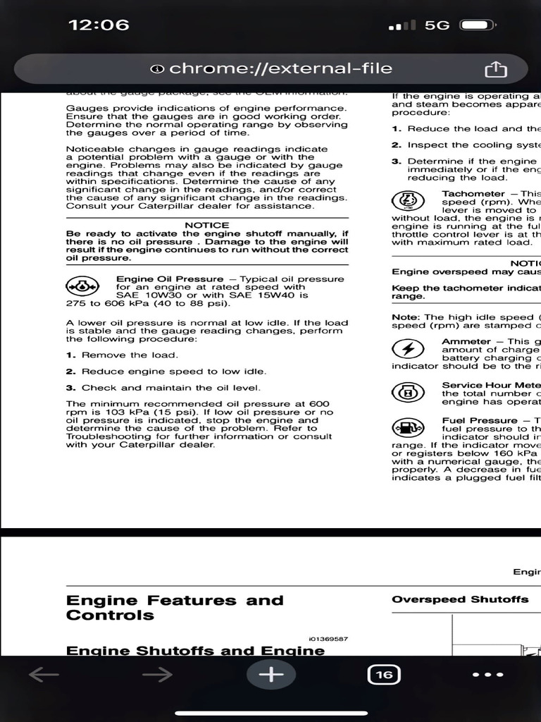 Chrome://external-File: Engine Features and Controls | PDF