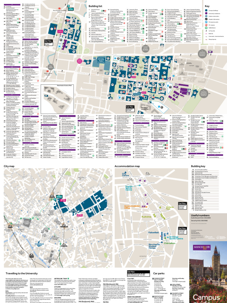 University of Manchester Campus Map | PDF