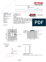 Hilti - Profis Anchor Design Report 594