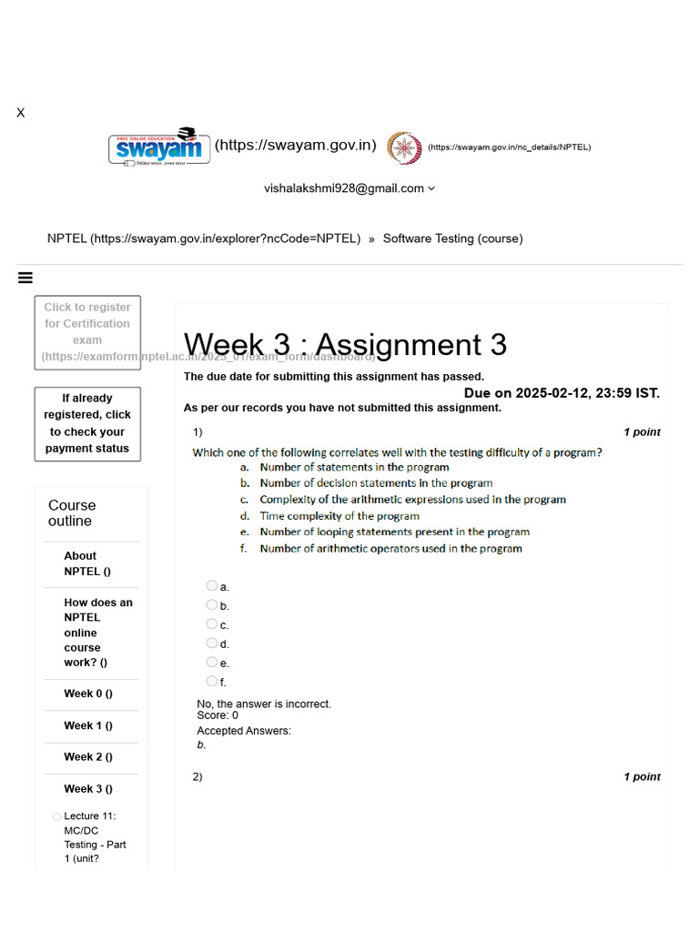 MC/DC Testing in Software Testing Course | PDF | Qualifications