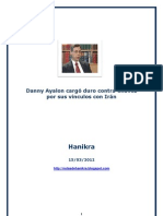 Danny Ayalon Cargó Duro Contra Chávez Por Sus Vínculos Con Irán