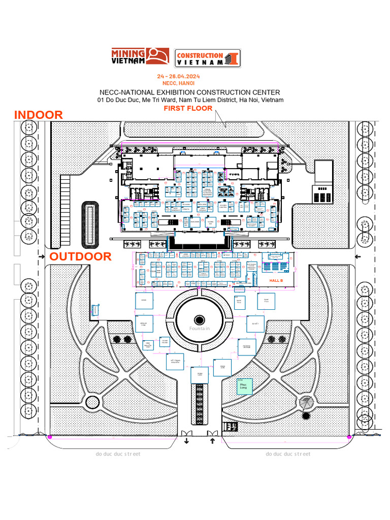 NECC Exhibition Center Layout Guide | PDF