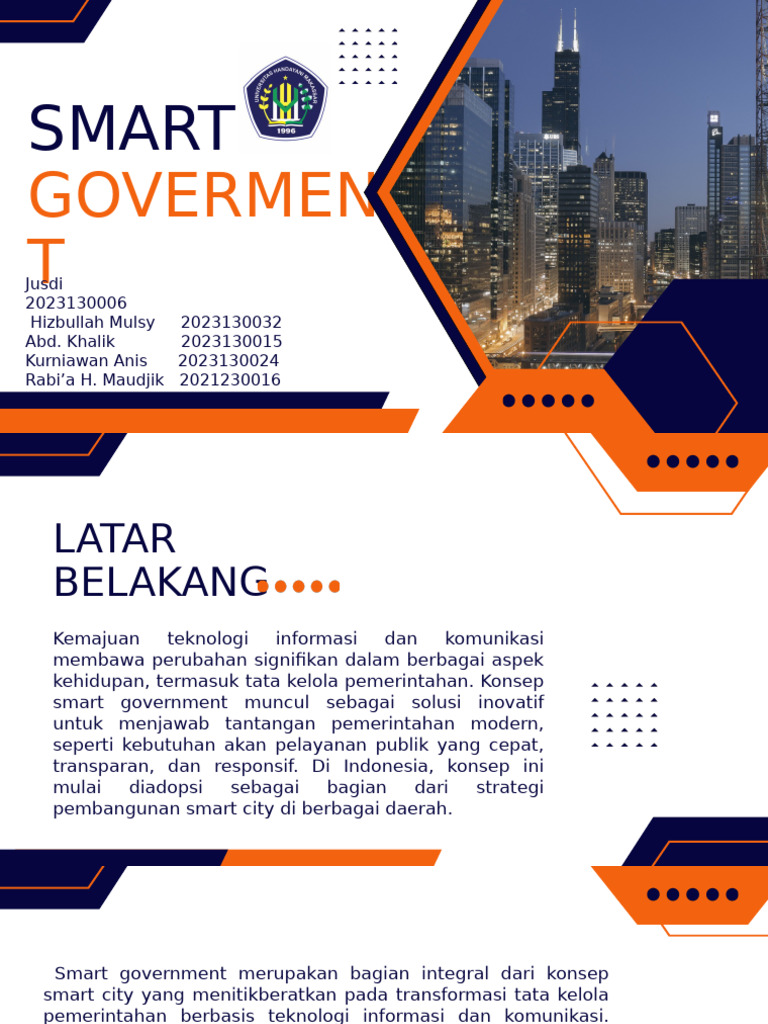 SMART Goverment | PDF