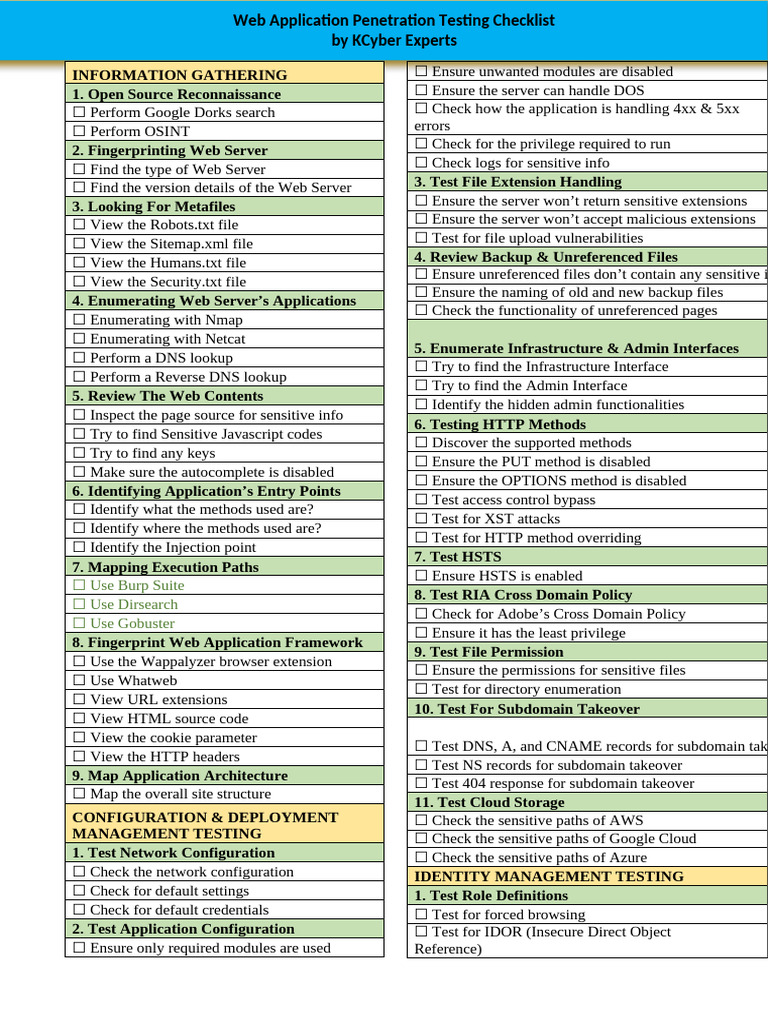 Web App Penetration Testing Guide | PDF | Transport Layer Security ...