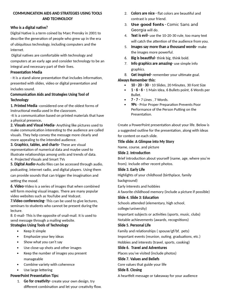 Communication Strategies with Technology | PDF | Graphics | Podcast