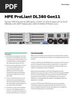 Serveur HPE ProLiant DL380 Gen11 | PDF | Serveur (Informatique) | Cloud ...