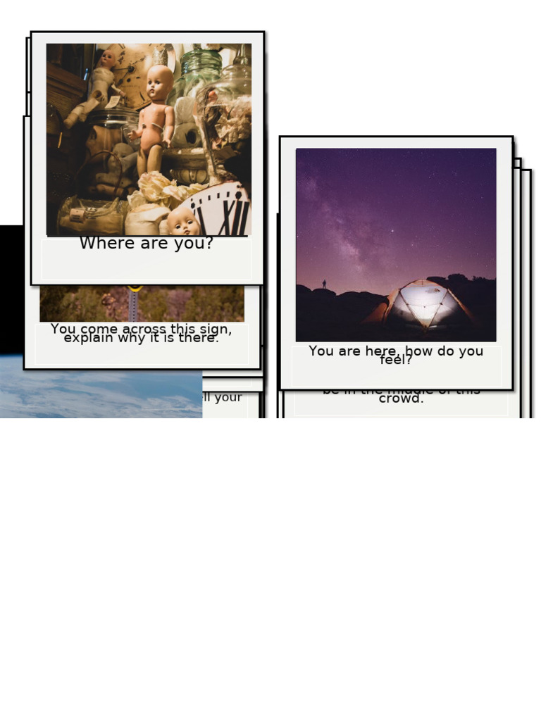 Visual Creative Writing Prompts | PDF