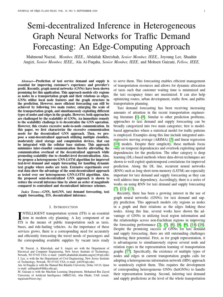 Semi-Decentralized Inference in Heterogeneous Graph Neural Networks For ...