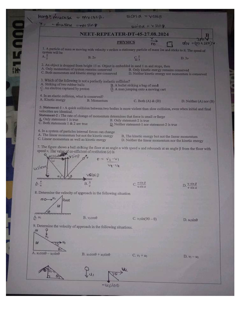 Daily Test 45 Evening | PDF