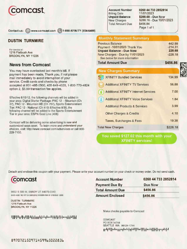 Comcast D2S | PDF