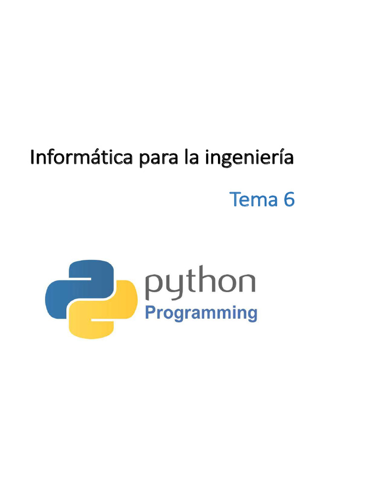 Introducción a Matrices en Python | PDF | Matriz (Matemáticas ...