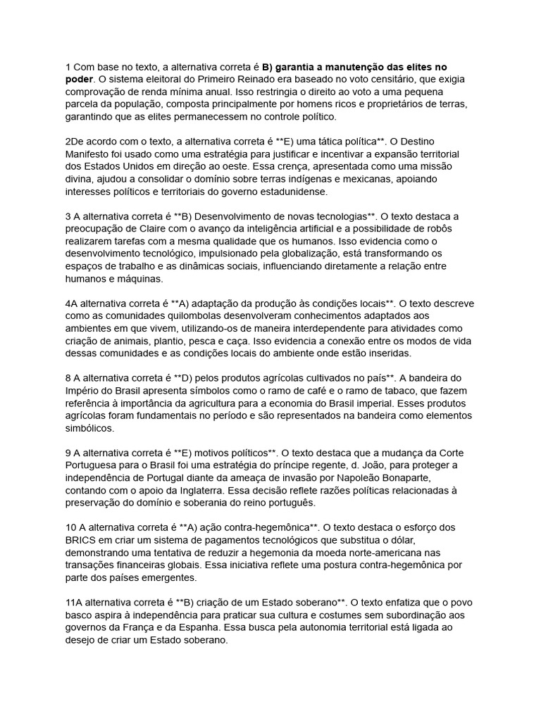 Documento sem título (1) | PDF | Brasil | Estado