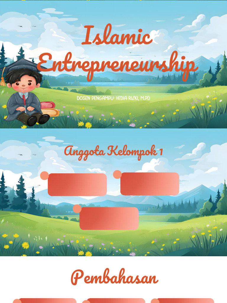 Islamic Entrepreneurship Pdf Pdf