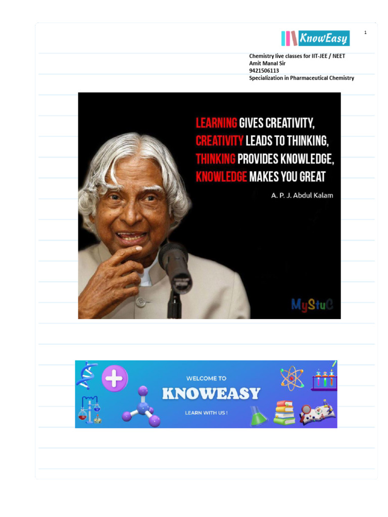 Chemistry Classes by Amit Manal | PDF | Aromaticity | Chemistry