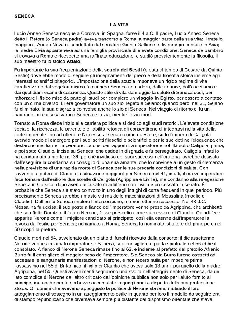 SENECA | PDF