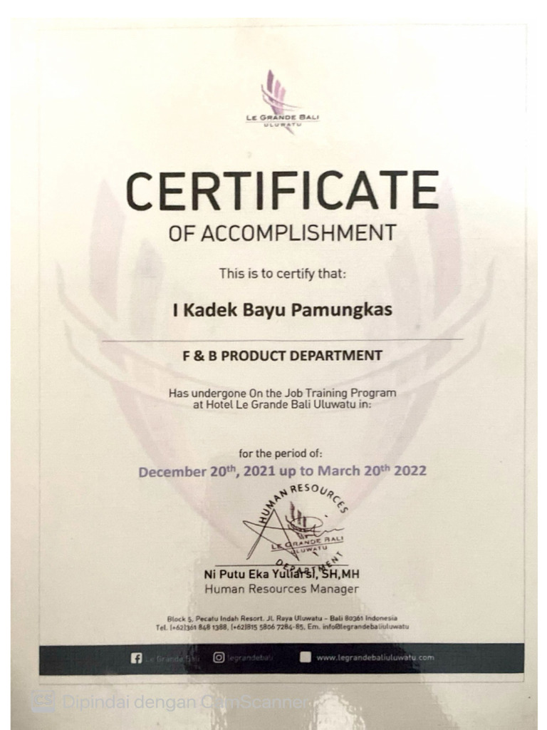 Supporting Documents | PDF