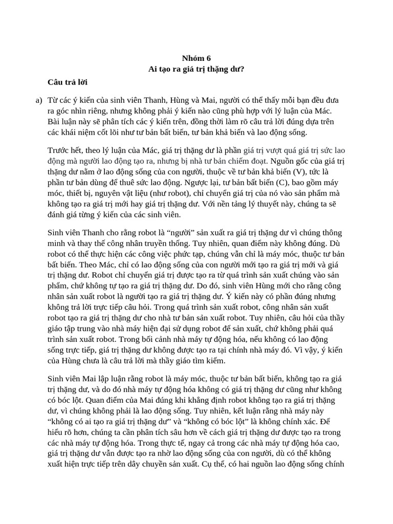 Nhóm 6 - KTCT | PDF