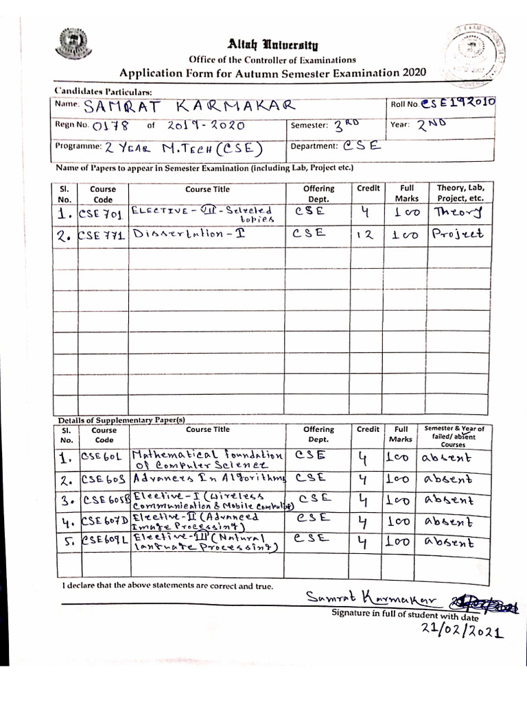 Scanned Document Overview | PDF