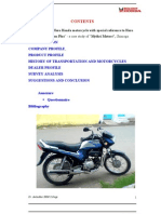 Marketing strategy case study of Hero Honda Passion Plus motorcycle