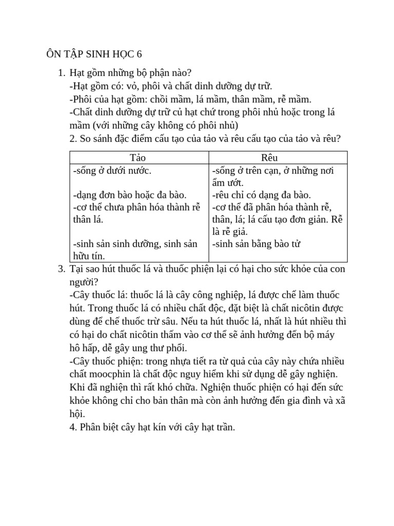 snh học | PDF