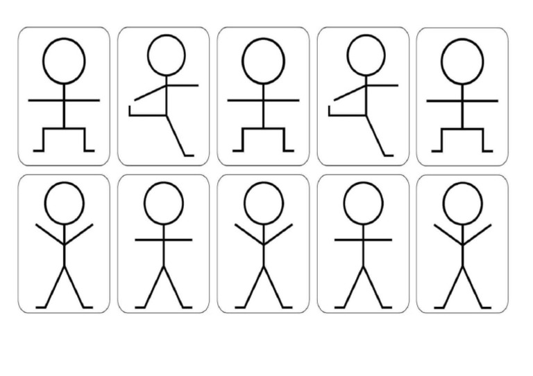 Boneco Palito Movimento | PDF