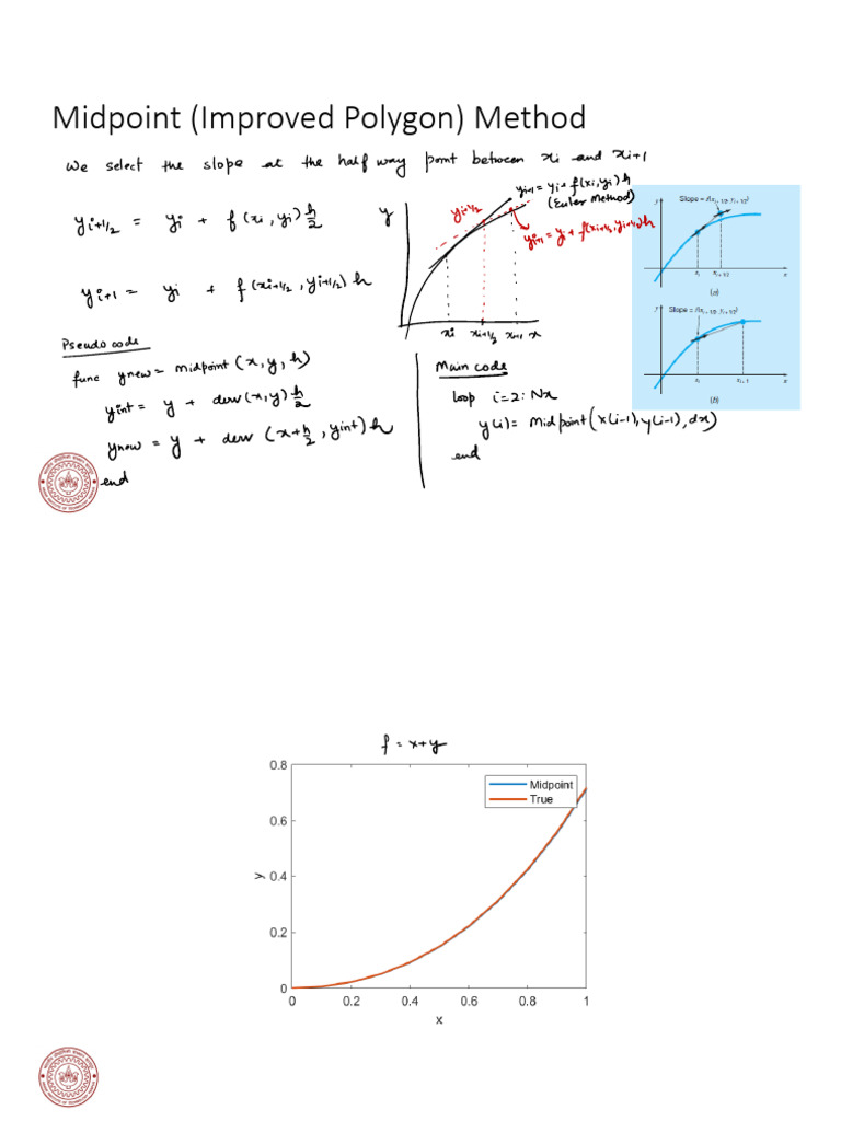 Midpoint Method & Runge-Kutta Overview | PDF