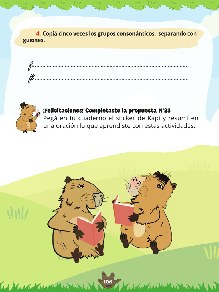 Aprendemos con Kapi: Actividades educativas | PDF | Jaguar | Fósil