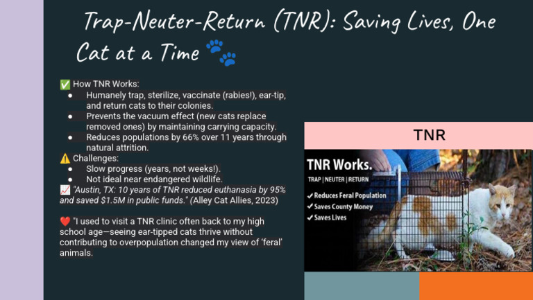 TNR: Effective Cat Population Control | PDF