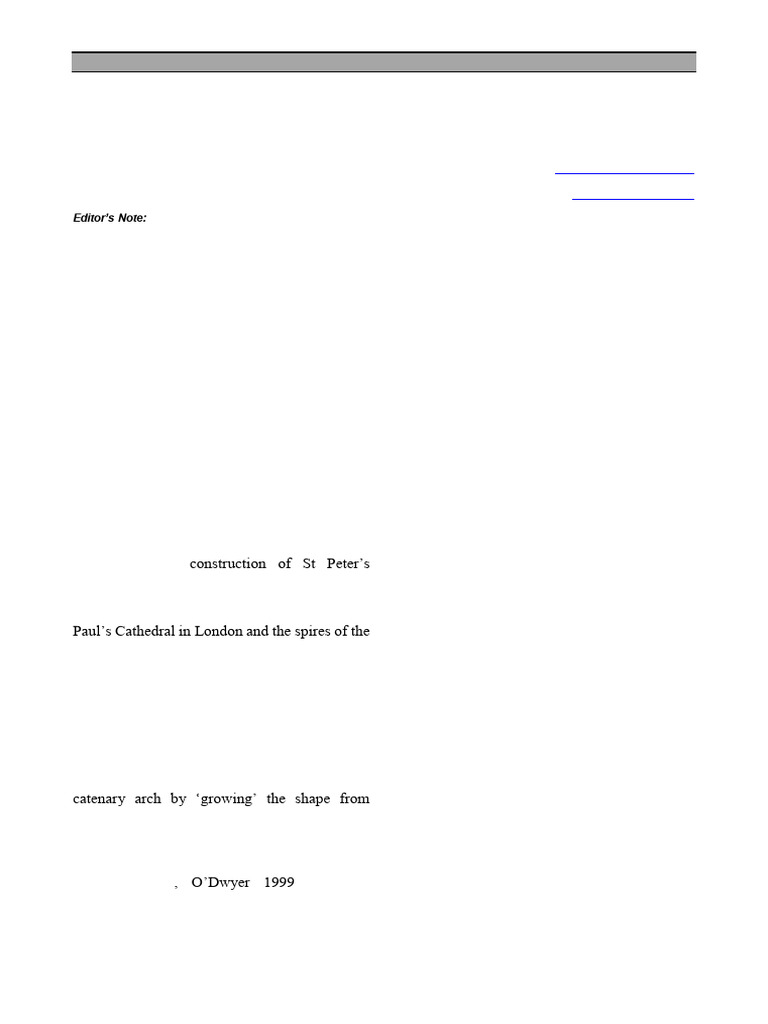 Gohnert and Bradley | PDF | Stress (Mechanics) | Dome